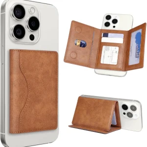 iPhone Magnetic Wallet (Brown)